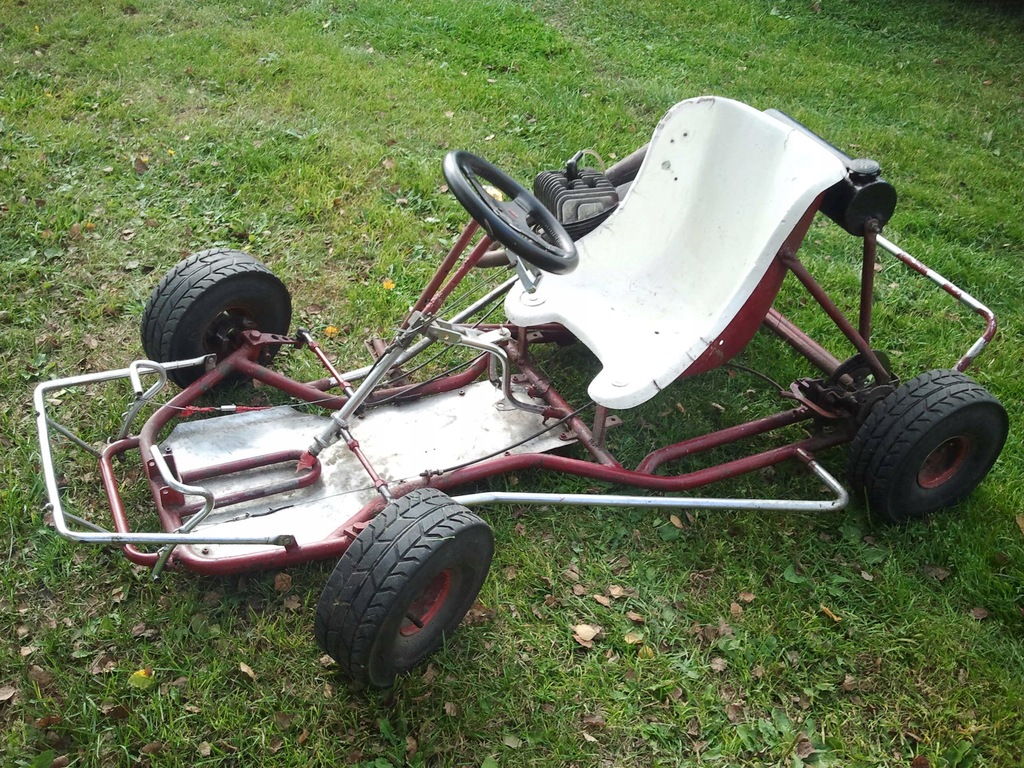 Gokart z silnikiem WSK 125 (orginał)!