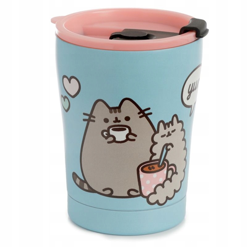 PUSHEEN Kubek termiczny podróżny wielorazowy 300ml