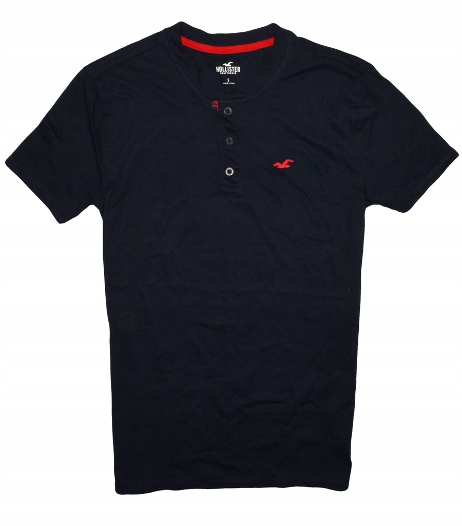 Hollister S klasyk Basic t-shirt bawełniany