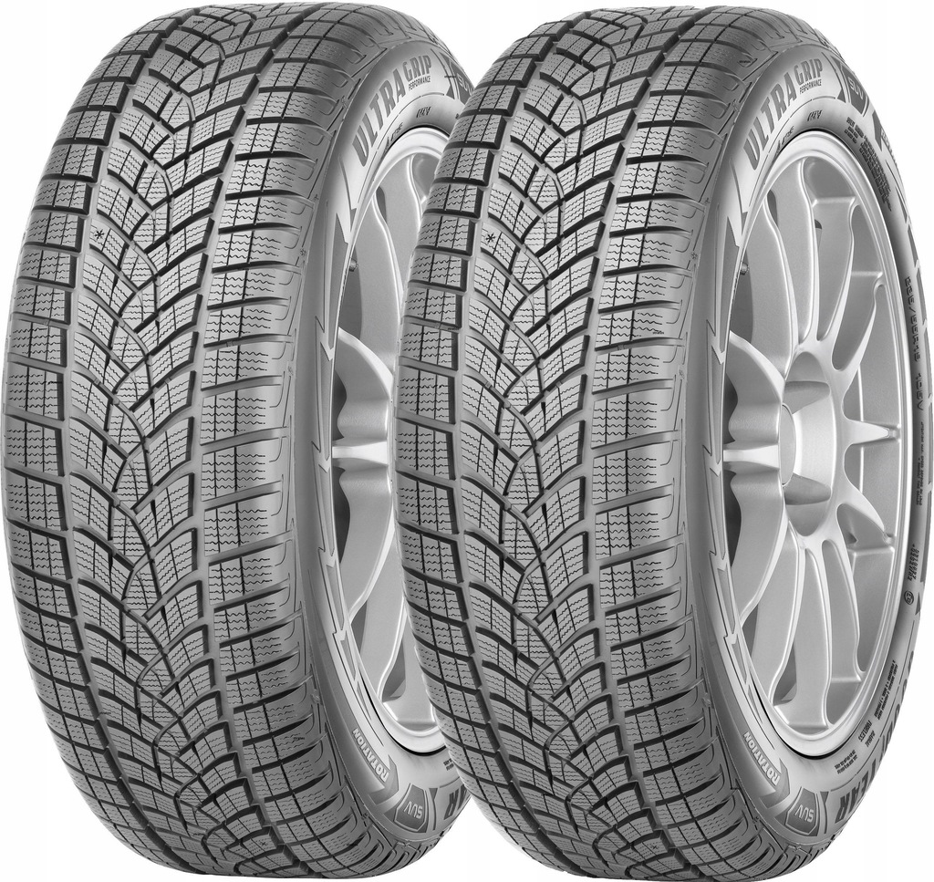 2x 235/55/19 V Goodyear ULTRA GRIP PERFORMANCE+ SUV