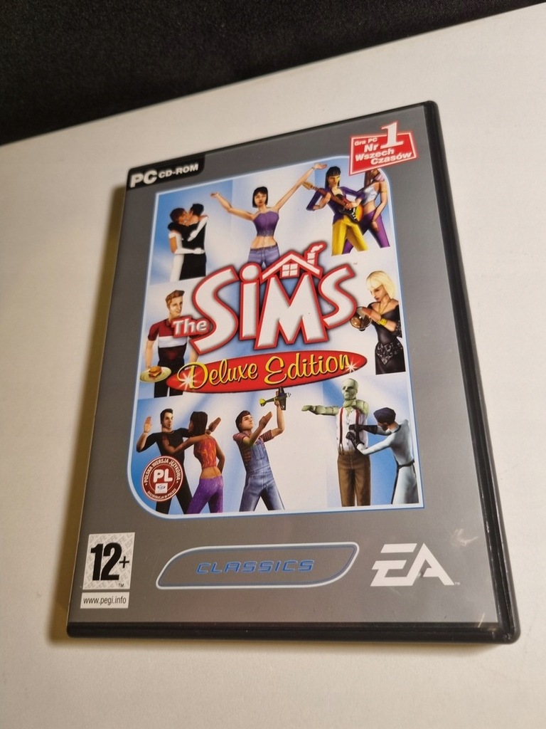 The Sims: Deluxe Edition, PC DVD, polska wersja pudełkowa