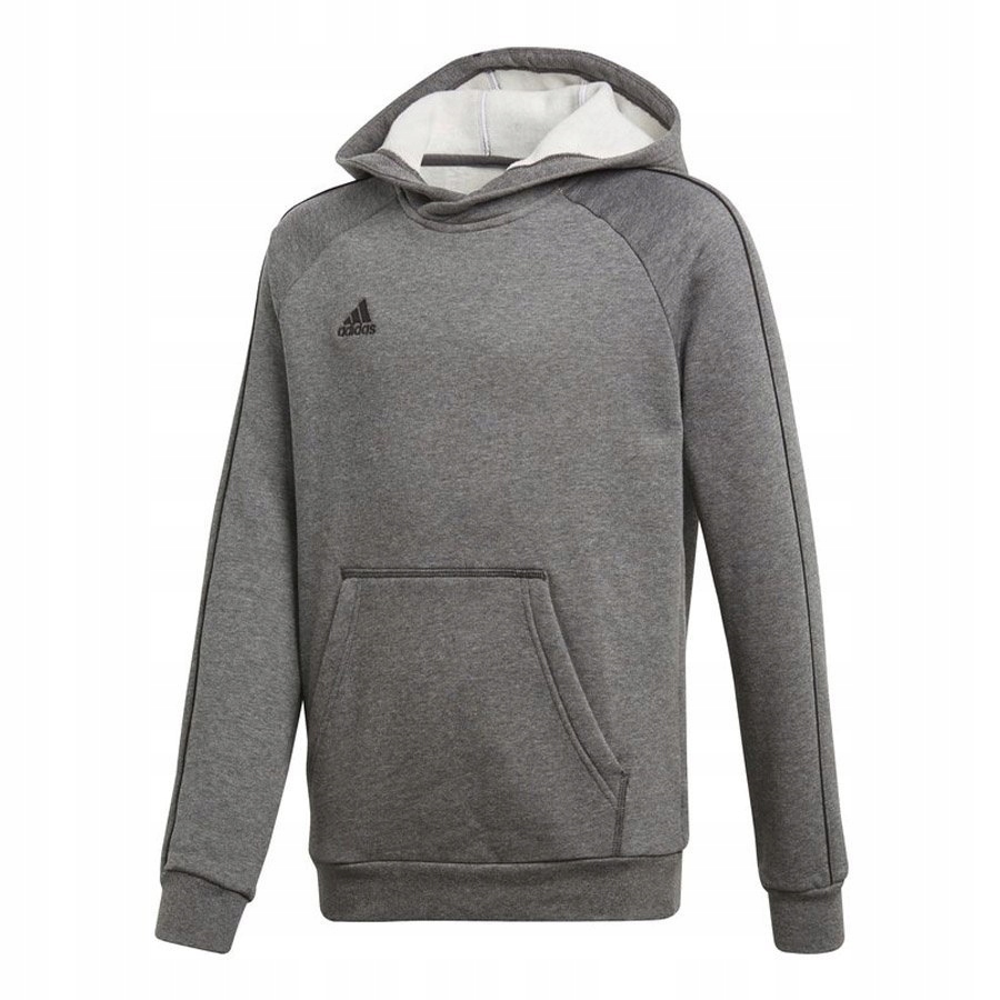 Bluza adidas Core18 Y Hoody CV3429 164 cm szary