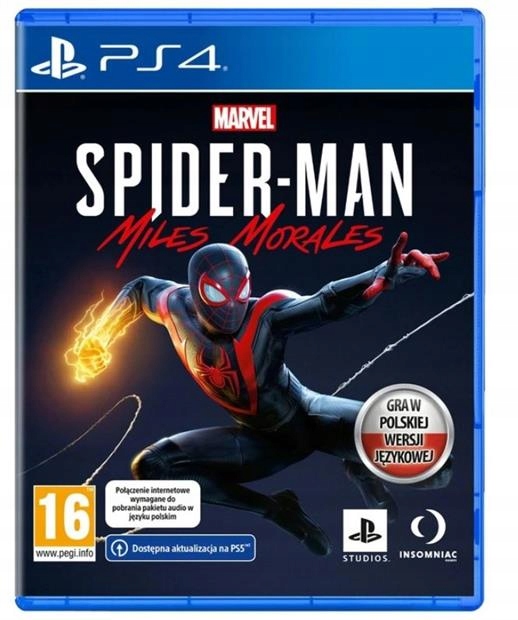 GRA SPIDER-MAN: MILES MORALES PL PS4 NOWA