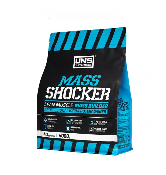 UNS Mass Shocker 4000 gram lody waniliowe