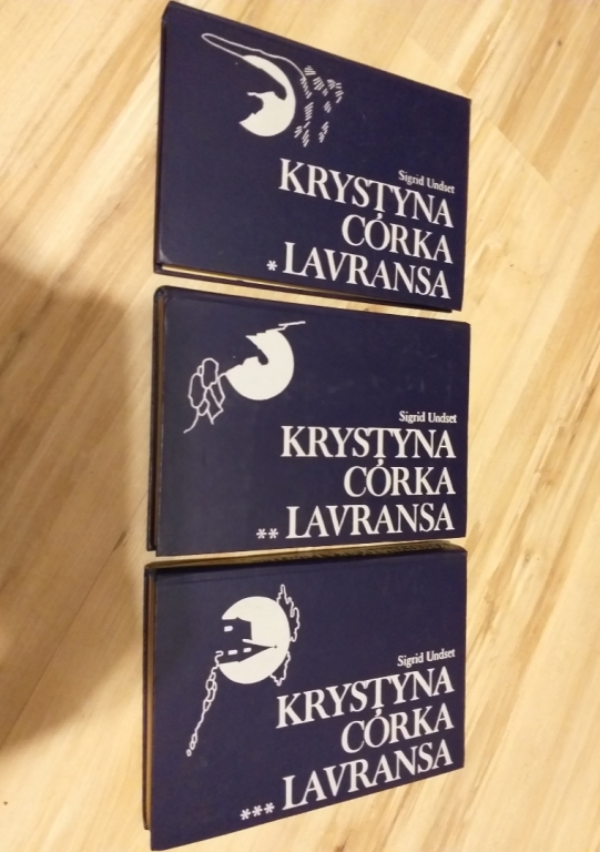 Książki 3 części KRYSTYNA CÓRKA LAVRANSA