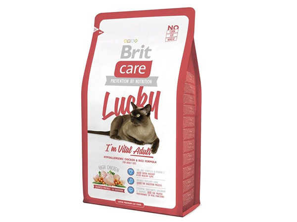Brit Care Cat Lucky I'm Vital Adult Kurczak 2kg