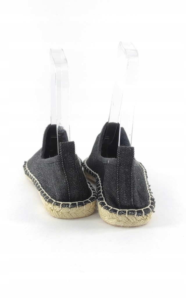 BLACK BASIC ESPADRYLE 37