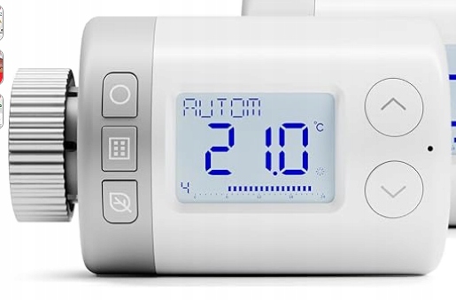 Inteligentny programowalny termostat grzejnikowy Honeywell Home HR27 1szt.