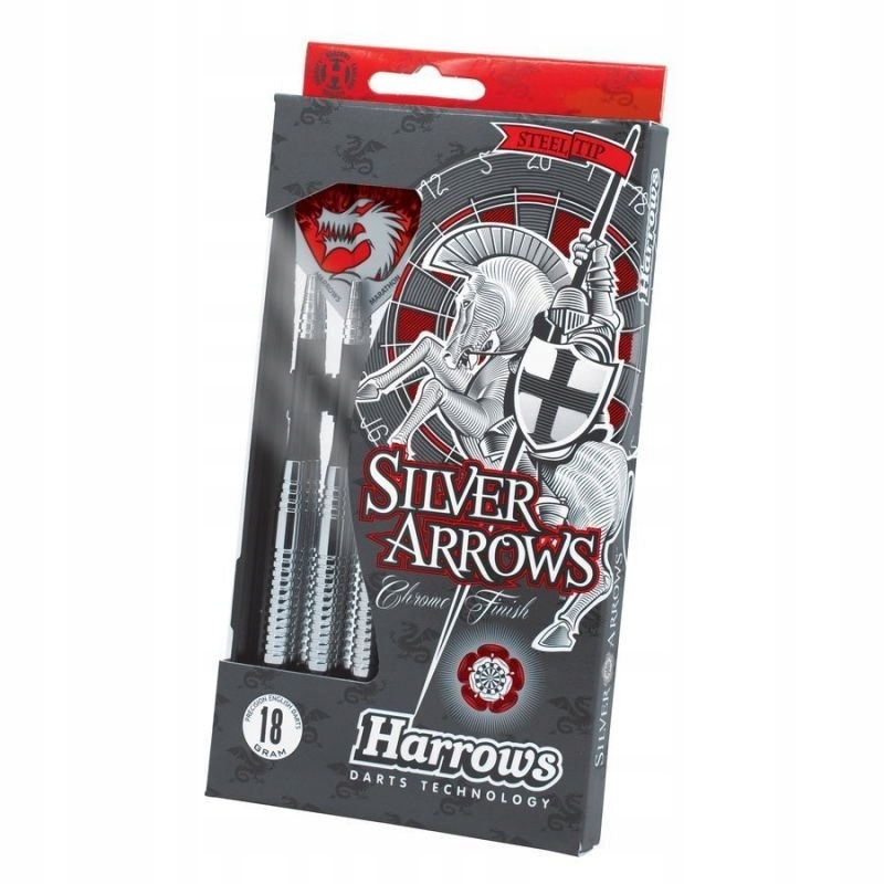 Rzutki Harrows Silver Arrows Steeltip HS-TNK-000013162 18 gR