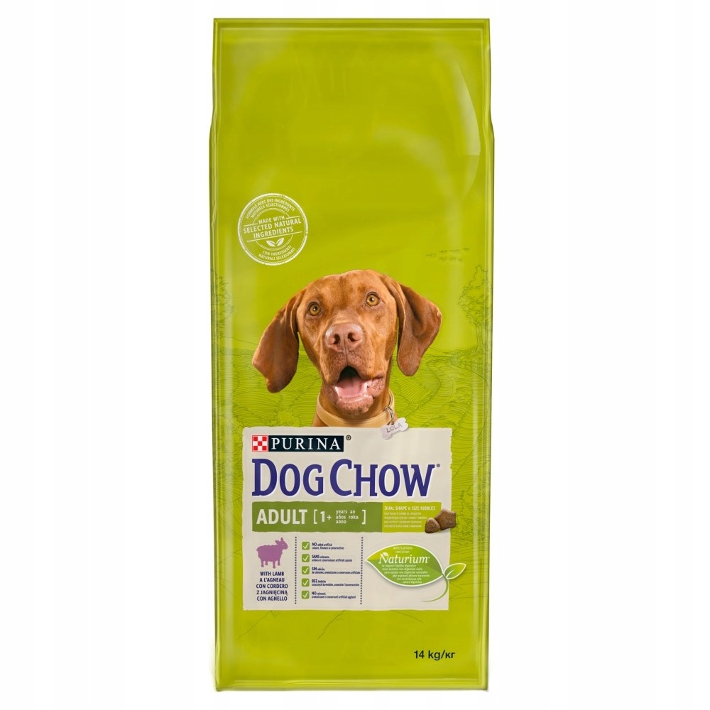 PURINA DOG CHOW ADULT Jagnięcina 14kg