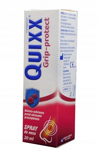 QUIXX GRIP-PROTECT SPRAY do nosa 20 ml