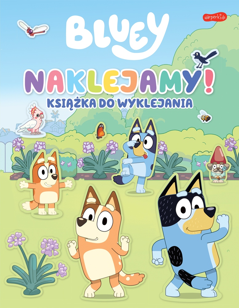 Naklejamy! Bluey Książka do wyklejania