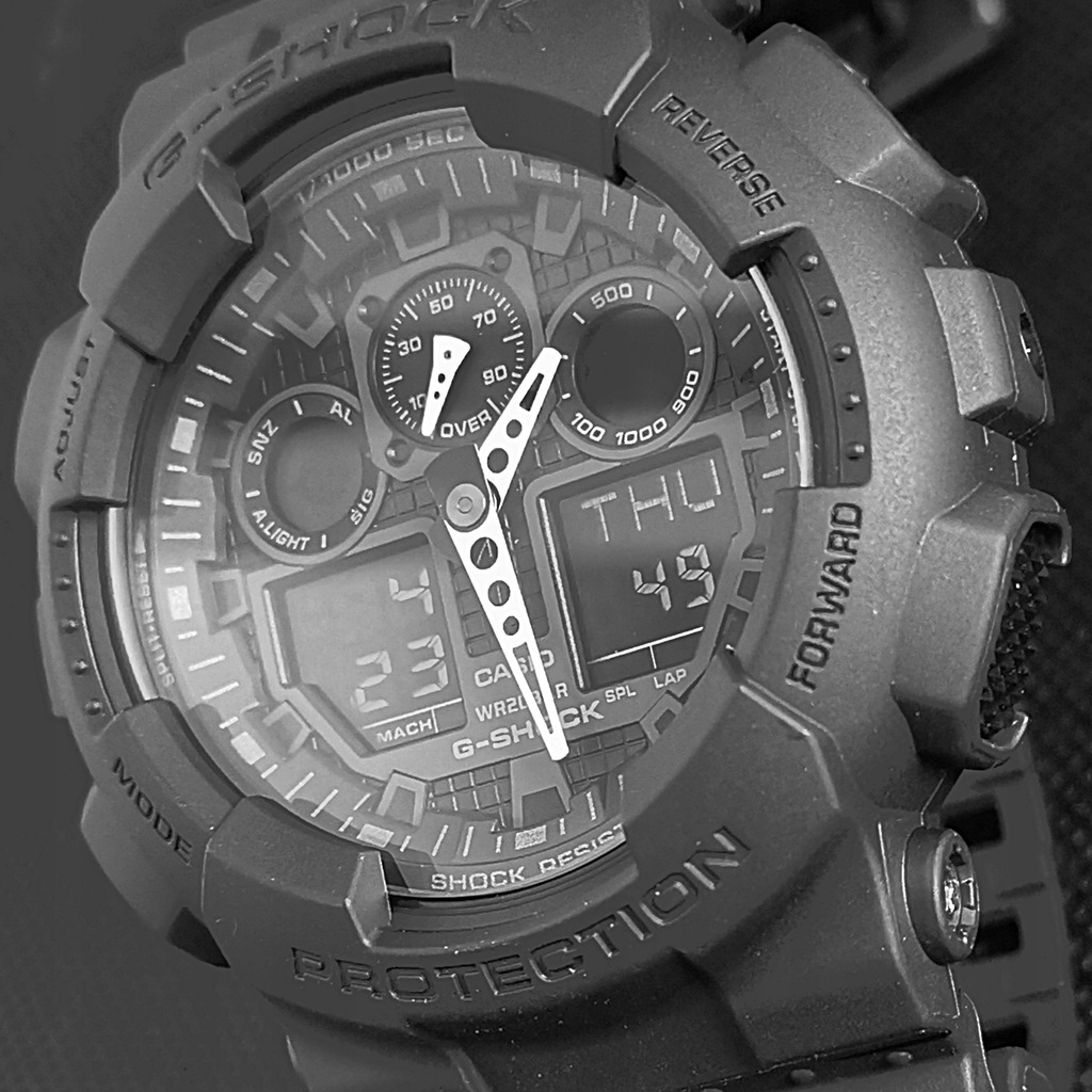 Купить Спортивные часы Casio G-Shock GA-100-1A1ER: отзывы, фото, характеристики в интерне-магазине Aredi.ru