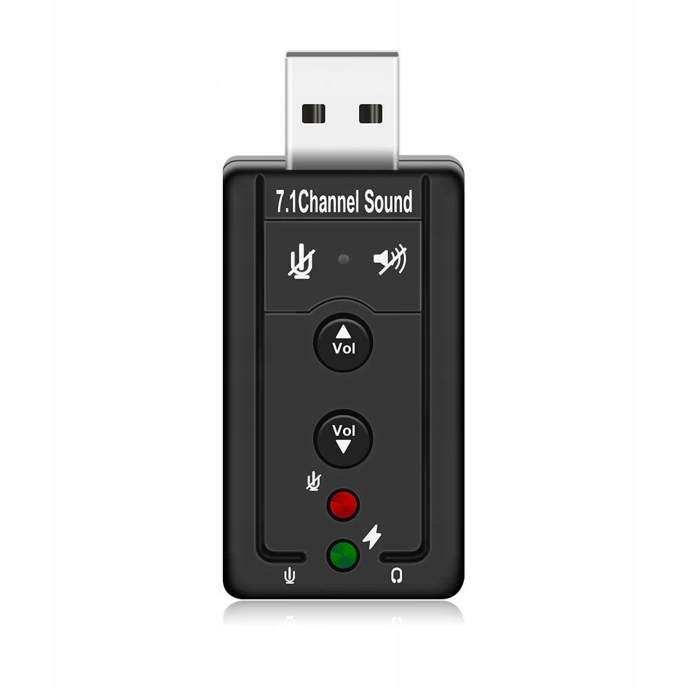 Купить МУЗЫКАЛЬНАЯ ЗВУКОВАЯ КАРТА ДЛЯ USB 7.1 JACK 3.5 AUX 1: отзывы, фото, характеристики в интерне-магазине Aredi.ru