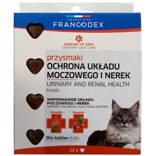 FRANCODEX przysmaki na układ moczowy dla kota 18g