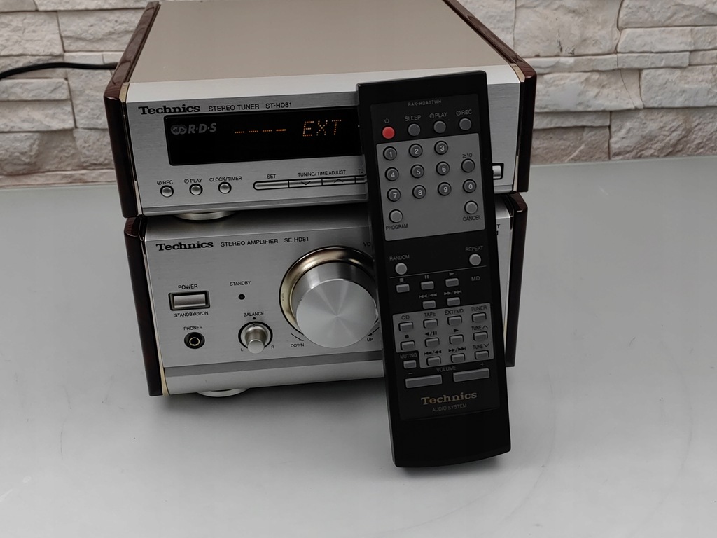 TECHNICS SE-HD81 / ST-HD81 / Pilot / RDS / Stereo