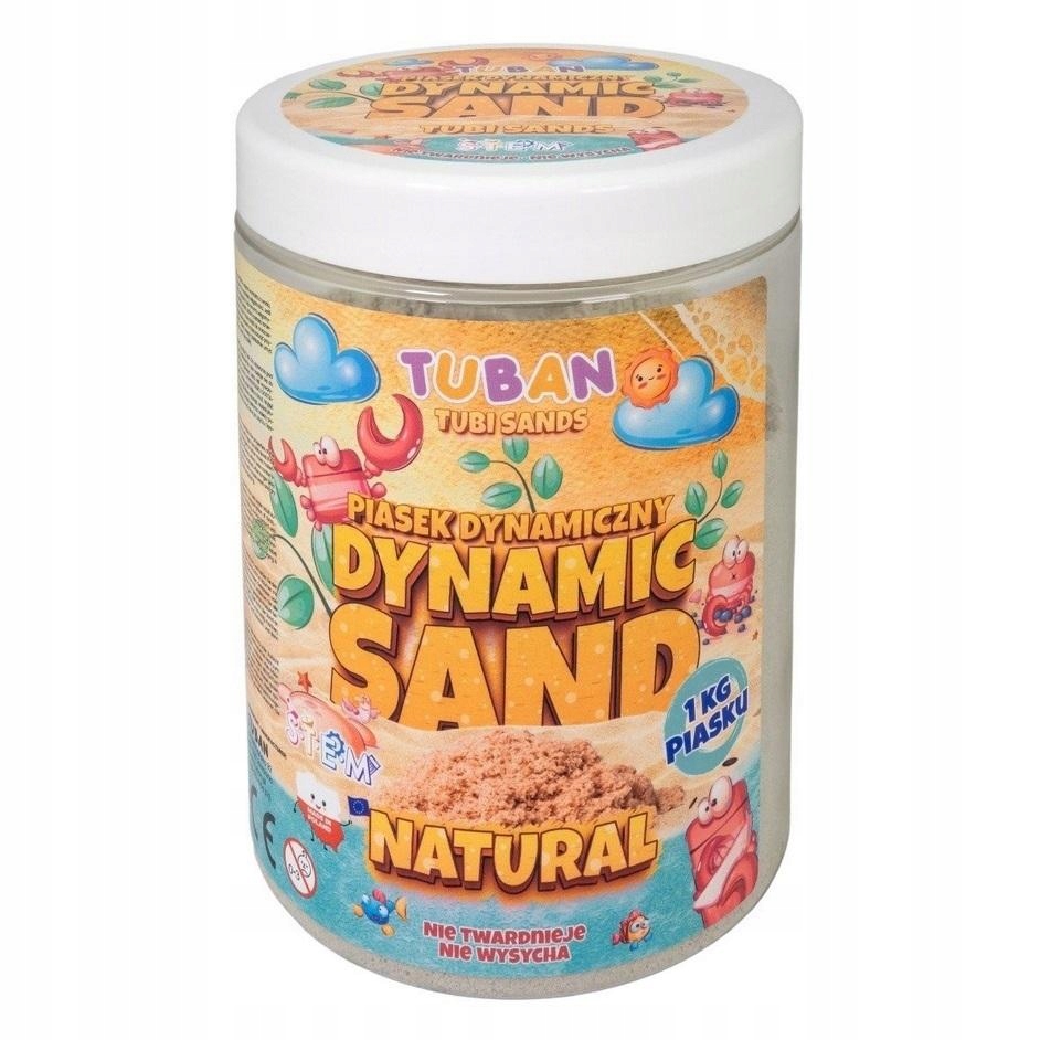 Piasek Dynamiczny Naturalny 1kg.