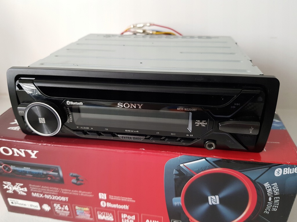 Radio Sony MEXN5200BT BLUETOOTH USB CD 12095129523 oficjalne