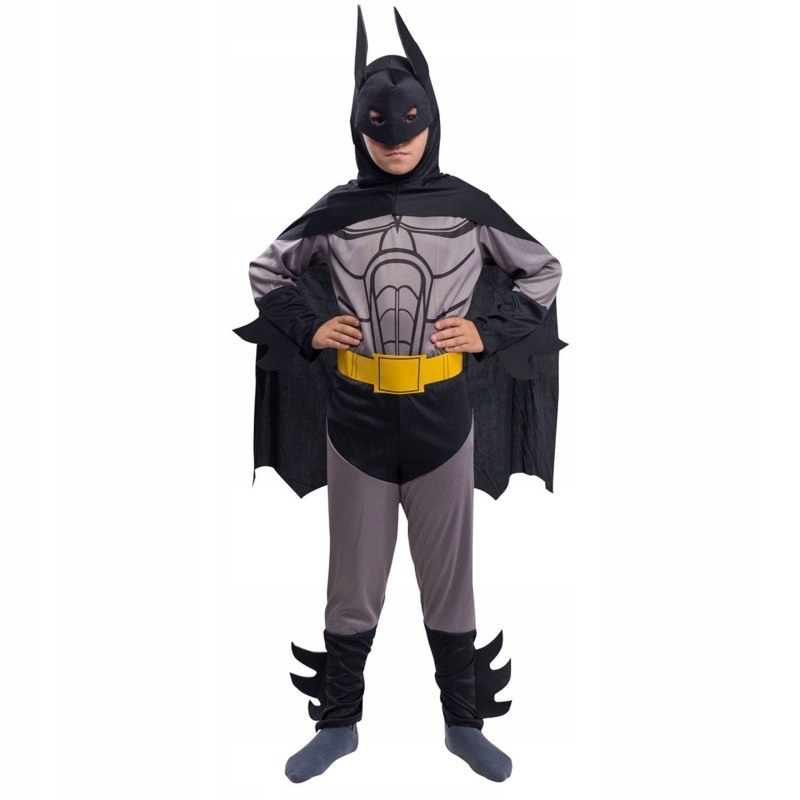 Strój Batman Kostium Człowiek Nietoperz Maska Pas