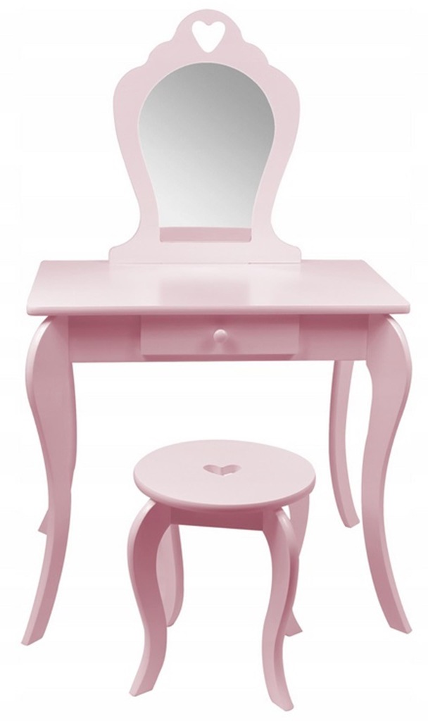Купить ЭЛЬЗА туалетный столик, розовый, зеркальный табурет для девочки: отзывы, фото, характеристики в интерне-магазине Aredi.ru