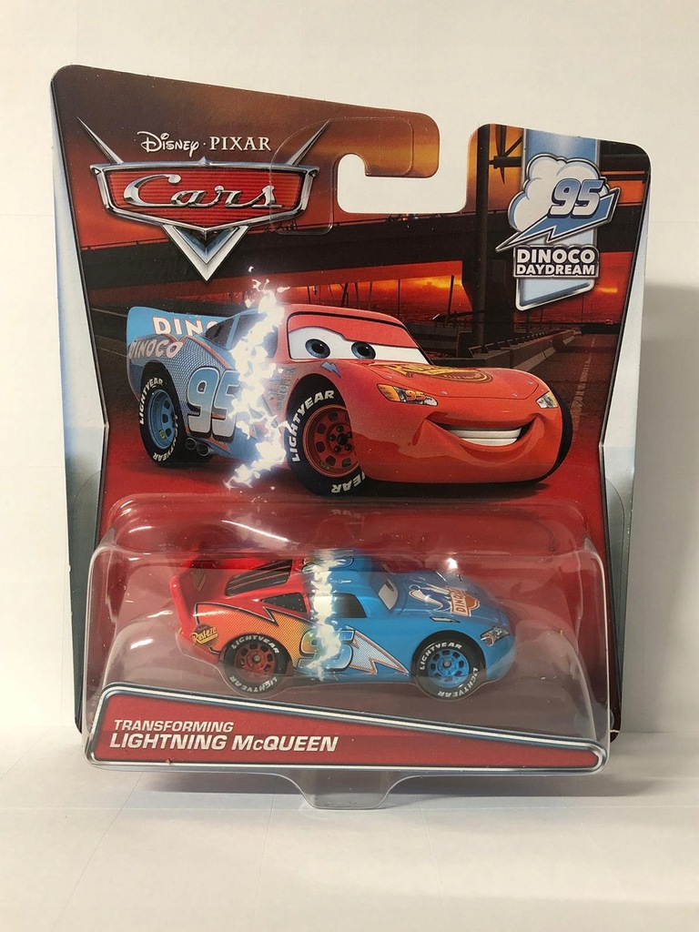 Mattel Disney Cars Transforming Lightning McQueen