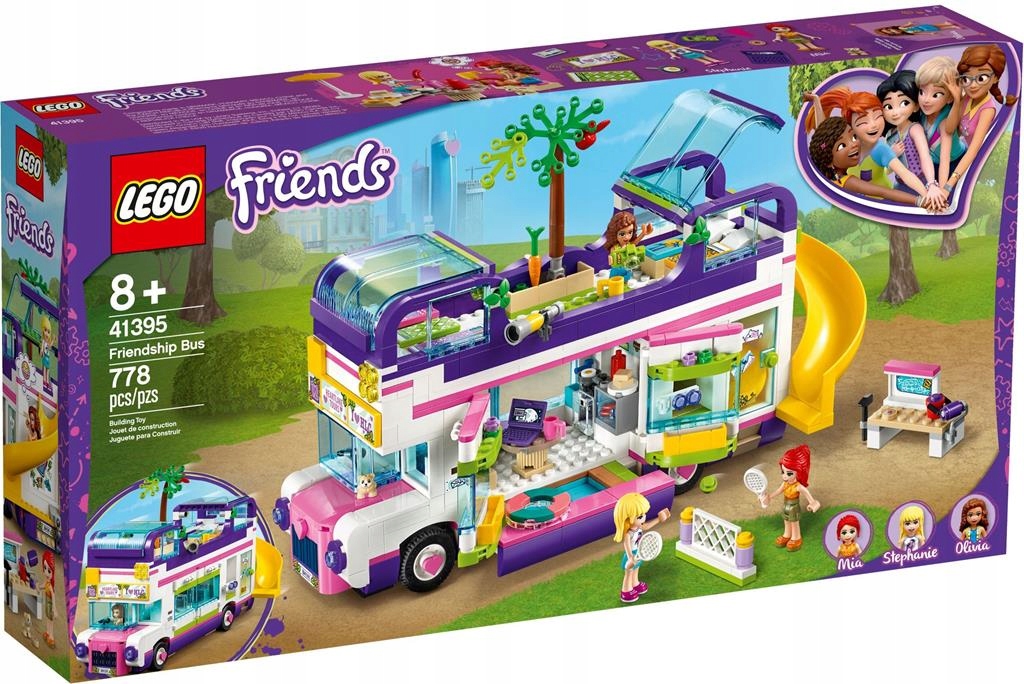 KLOCKI LEGO FRIENDS 41395 AUTOBUS PRZYJAŹNI