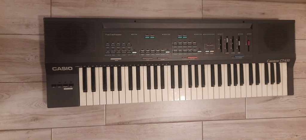 CASIO Casiotone CT-630 keyboard pianino edukacyjne