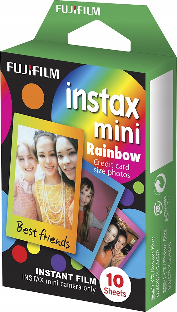 Wkłady INSTAX MINI RAINBOW 10 zdjęć
