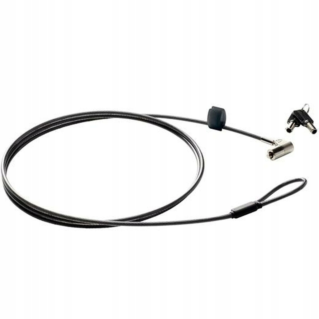 Kabel Bezpieczeństwa HP 6UW42AA Czarny Srebrzys