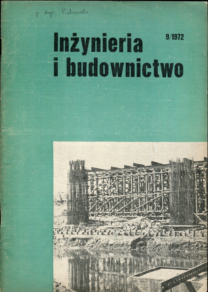 Inżynieria i Budownictwo 9/1972