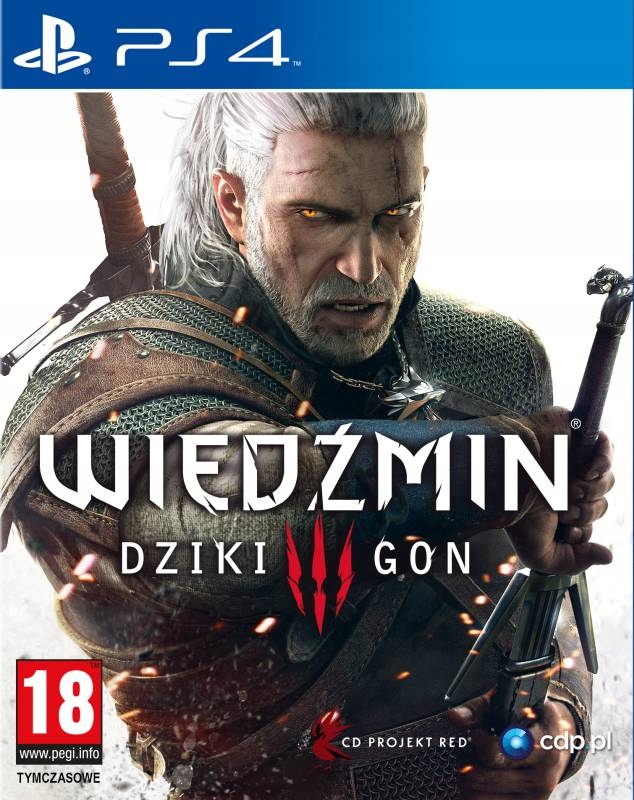 Wiedźmin 3 PS4 / POLSKA OKŁADKA