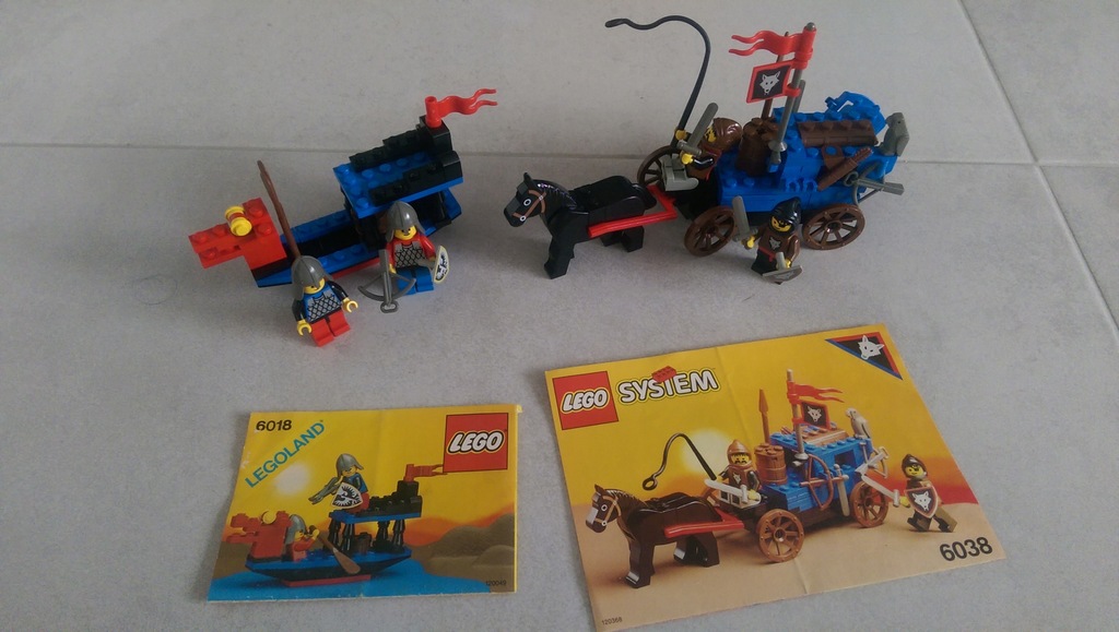 LEGO Castle zestawy 6038 + 6018