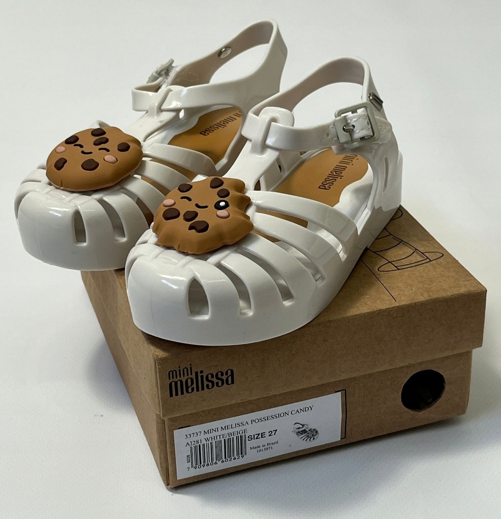 Sandałki Mini Melissa Ciasteczko r. 27 biały