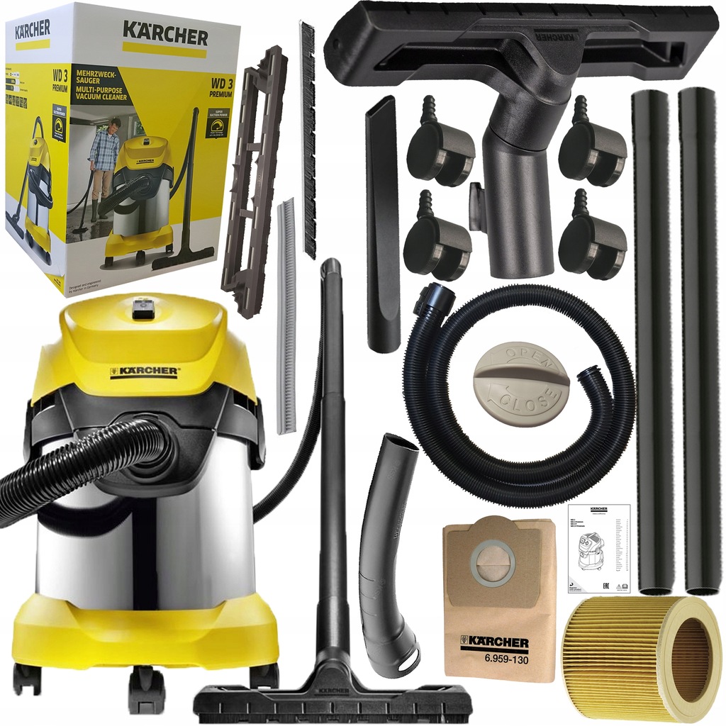 Керхер вд премиум. Пылесос Karcher WD 3. Пылесос Karcher WD 3 Premium. Пылесос Керхер wd3 Premium комплектация. Пылесос строительный Керхер WD 3 P.