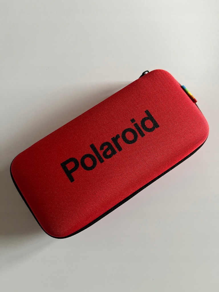 POLAROID ETUI FUTERAŁ na okulary czerwone