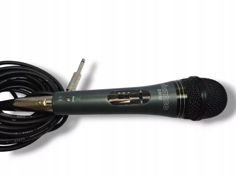 MIKROFON DYNAMICZNY VIVANCO DM60 Z PRZEWODEM