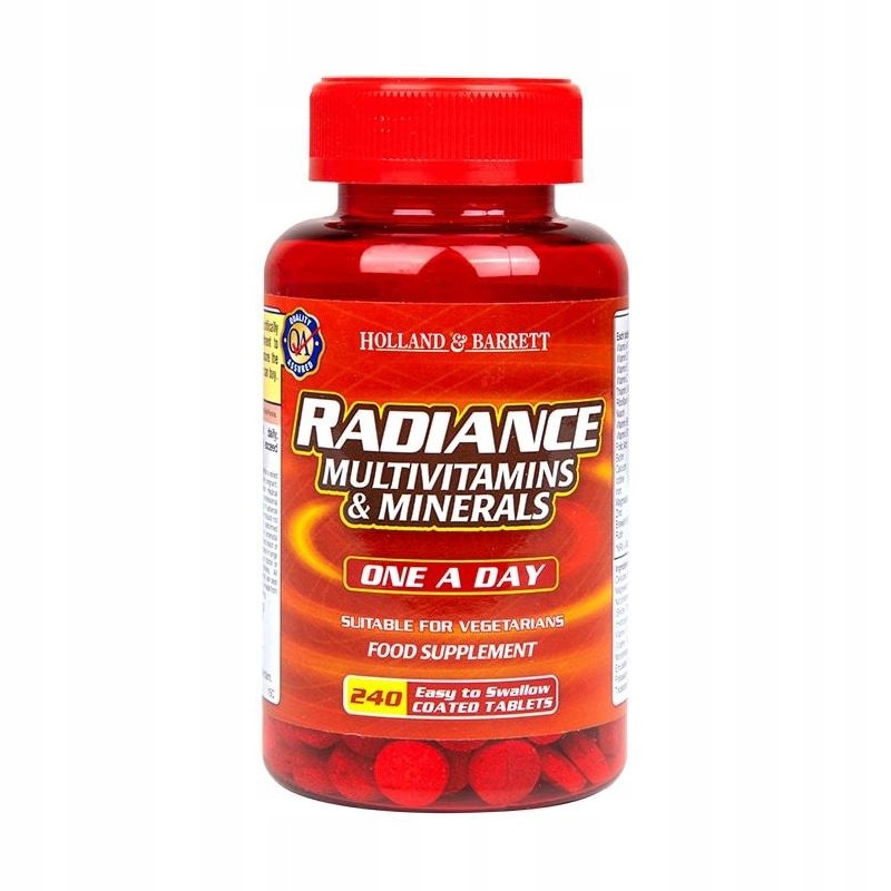 Radiance Multivitamin & Mineral - Zestaw Witamin i Minerałów (240 tabl.) Ho