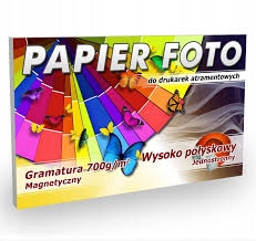 PAPIER fotograficzny MAGNETYCZNY wysokipołys 10x15