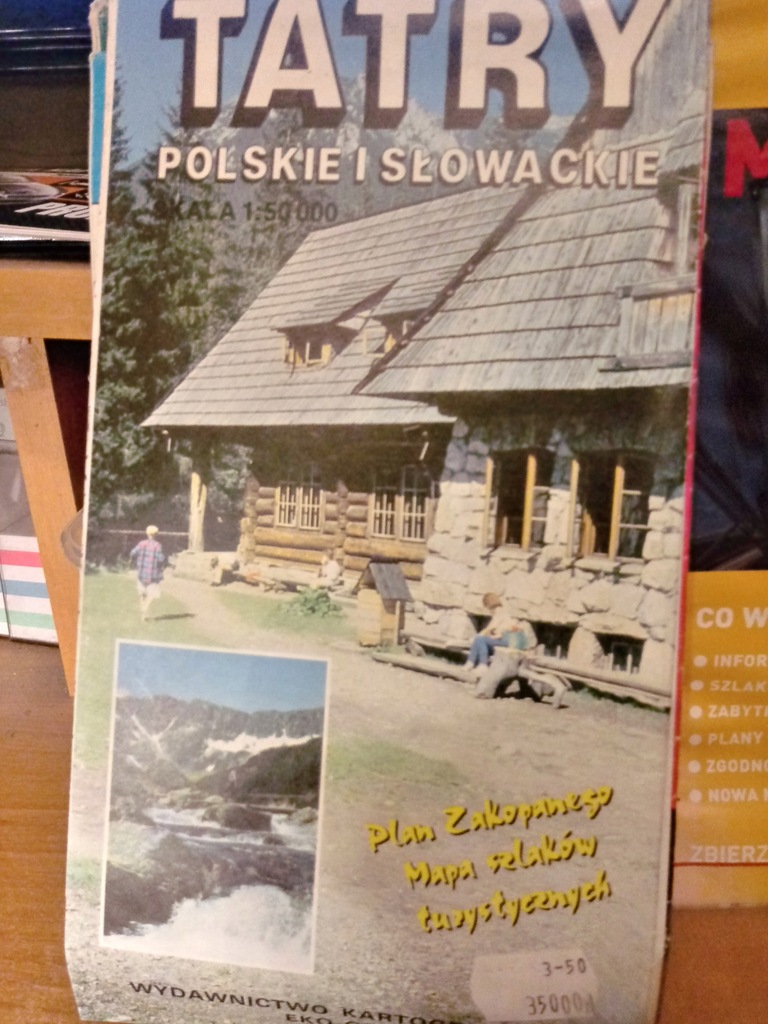 Tatry polskie i słowackie mapa turystyczna / b