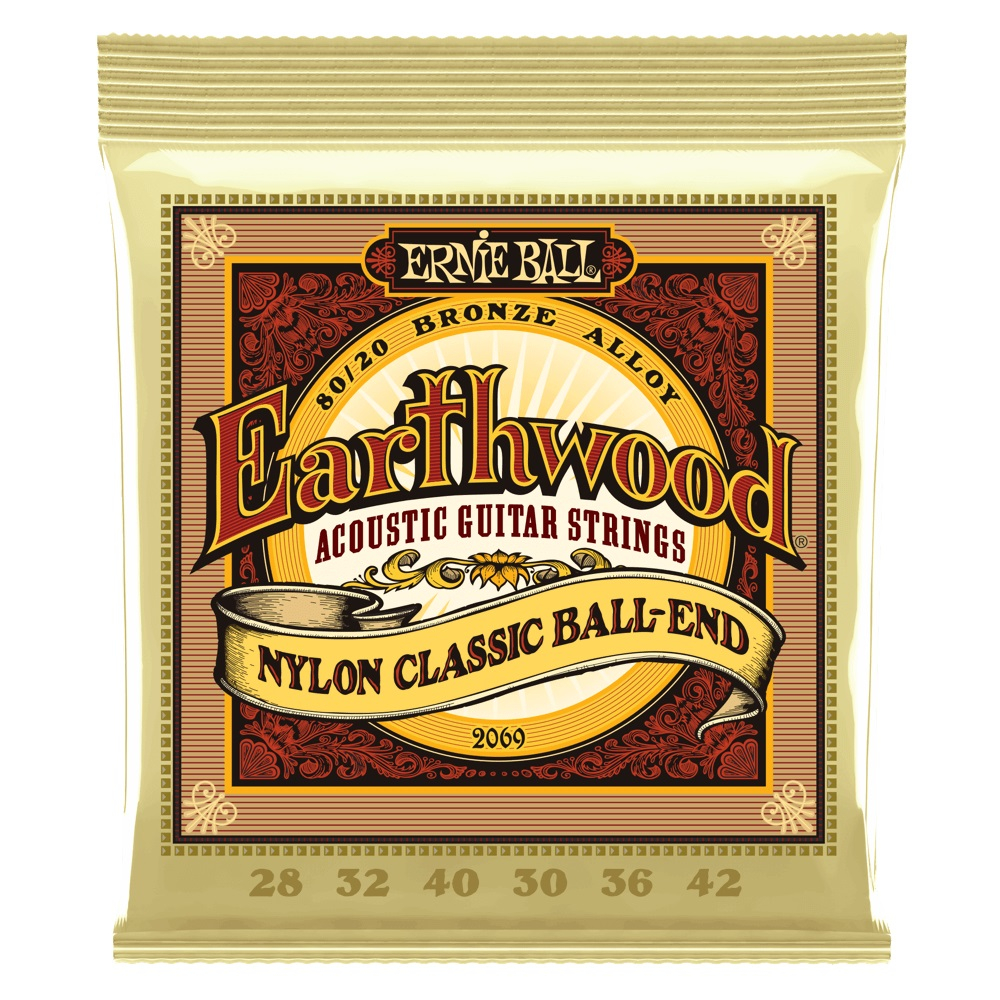 Ernie Ball 2069 Earthwood Nylon Classic struny