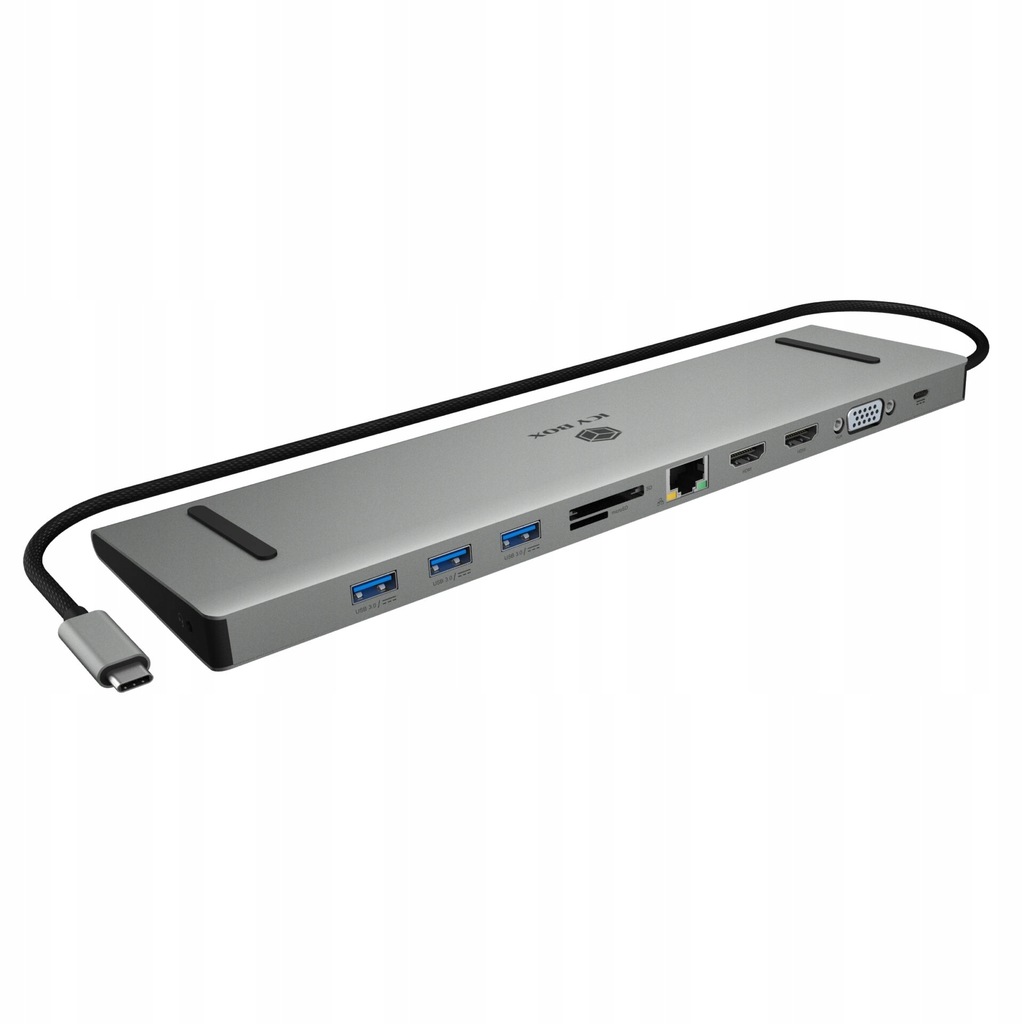 Stacja dokująca RAIDSONIC IB-DK2106a-CPD z 2x HDMI, VGA i RJ-45
