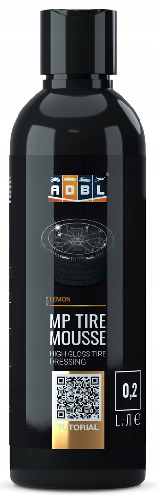 ADBL MP Tire Mousse dressing do opon połysk 200ml