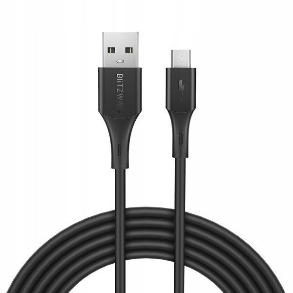 BlitzWolf Kabel Micro USB Quick Charge 3.0 1,8m 2A