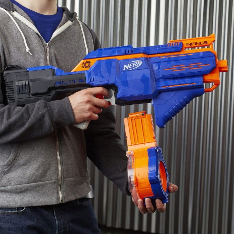 Купить Бластер Infinus Nerf N-Strike Elite E0438 Hasbro: отзывы, фото, характеристики в интерне-магазине Aredi.ru