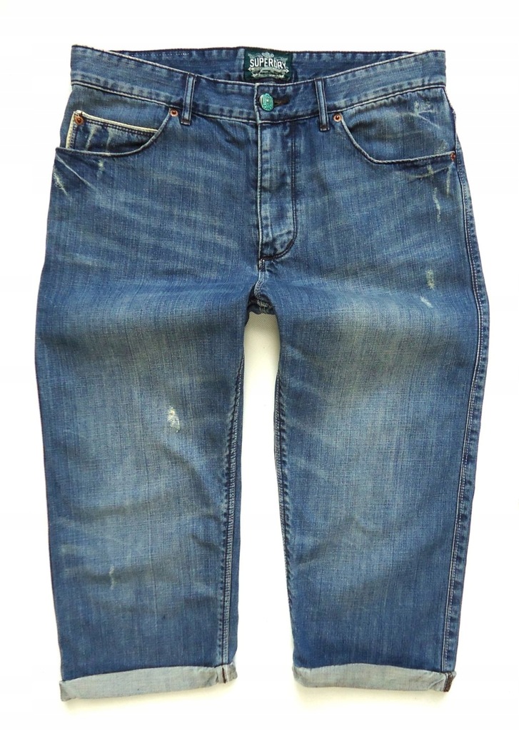 SUPERDRY jeansy spodenki NEW 32