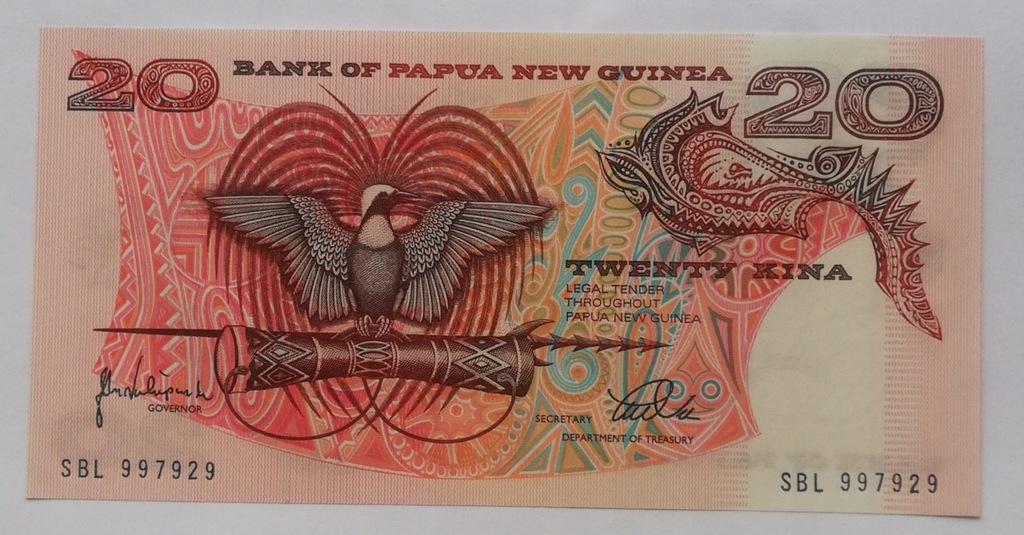 Papua Nowa Gwinea 20 kina