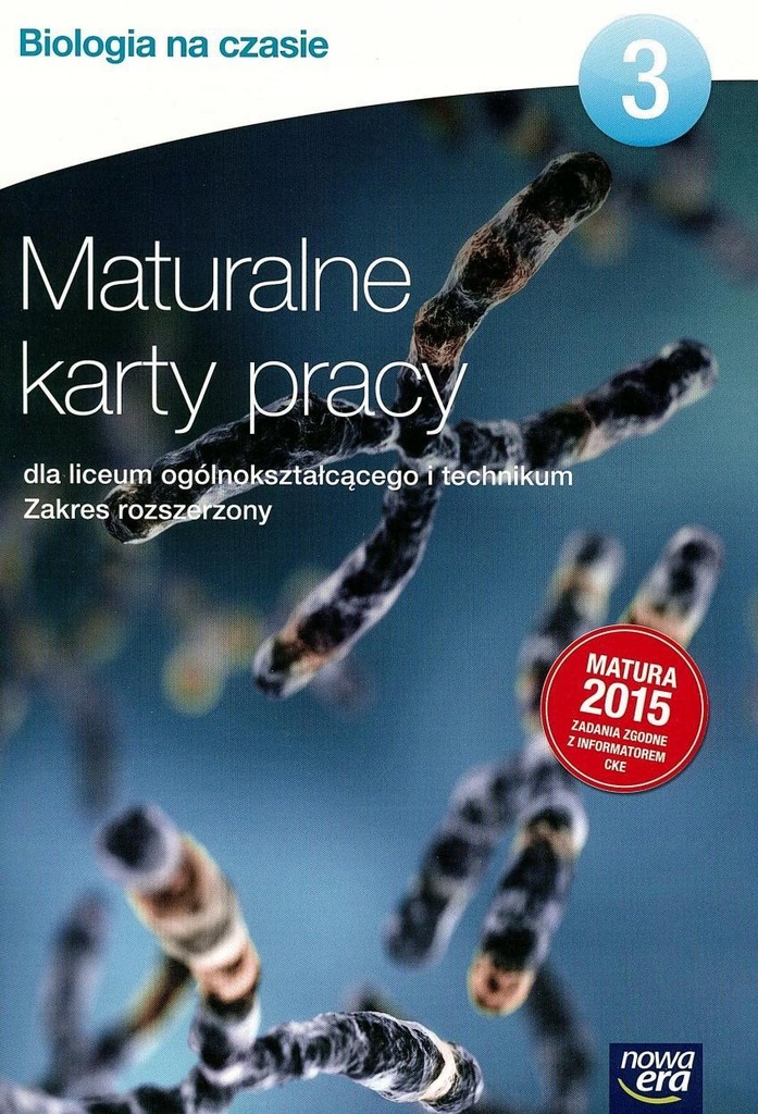 Biologia Na Czasie 3 Zakres Rozszerzony Sprawdzian Mechanizmy Dziedziczenia BIOLOGIA LO 3 NA CZASIE... KP ZR WYD.2014 NE - 9635476447 - oficjalne