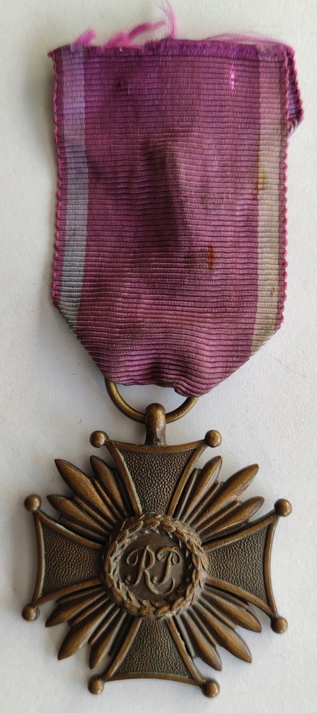 II RP Brązowy Krzyż Zasługi wykonanie Wiktor Gontarczyk