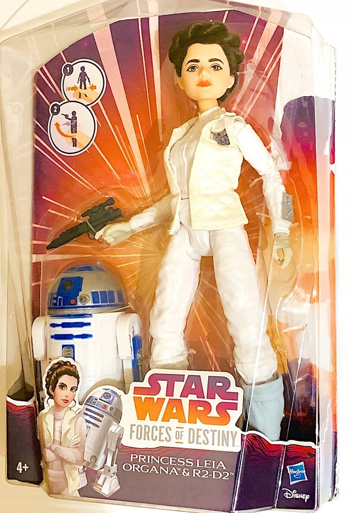 Star Wars Princess Leia R2-D2 Forces of Destiny