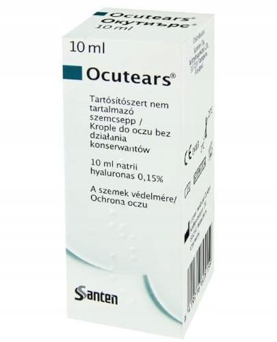 Ocutears 0,15% krople do oczu 10 ml